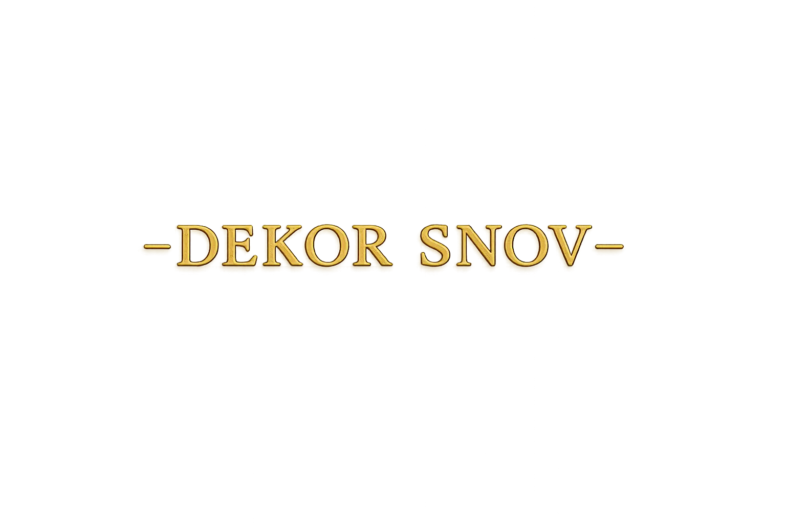 Dekor Snov